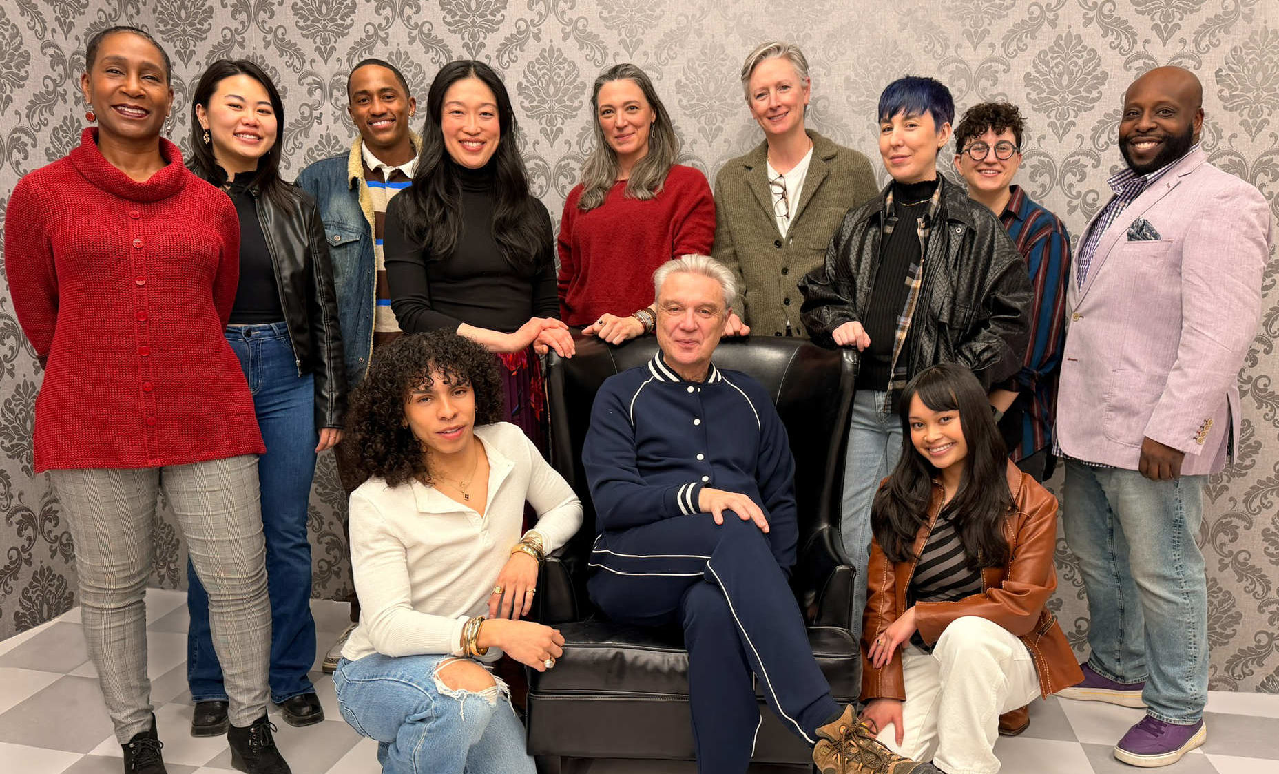 The Chicago cast of Theater of the Mind with David Byrne